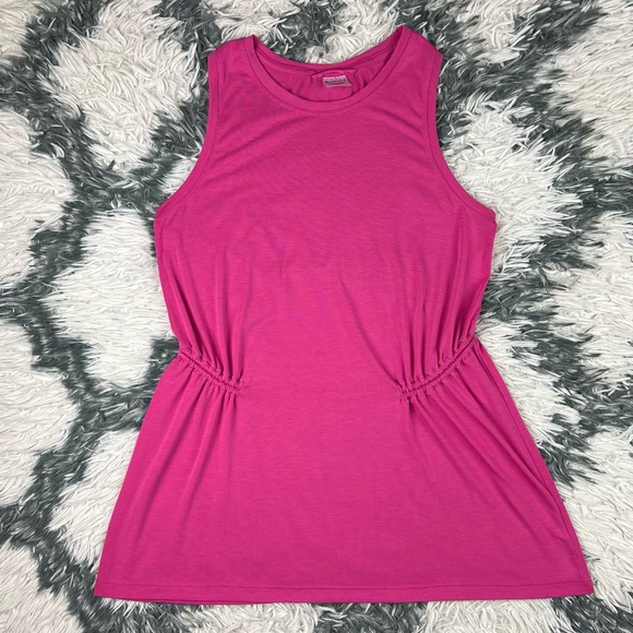 Athleta Women's Pink Air Out Cinch Tank Size Medium - Picture 2 of 9